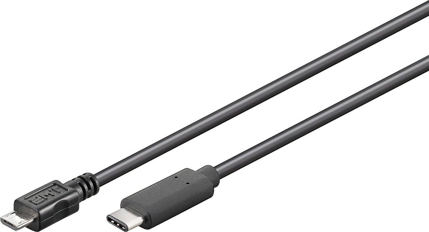 USB-C naar USB-Micro kabel 0.2m