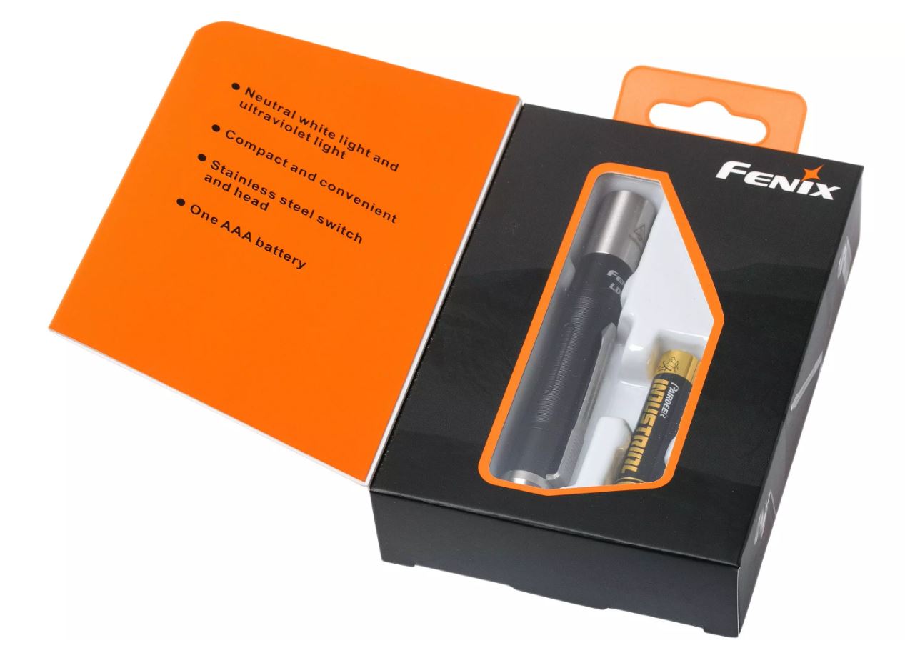 Fenix LD02 V2.0 UV Lamp